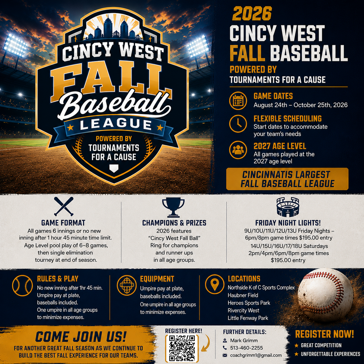 2026 Cincy West Fall Ball League 